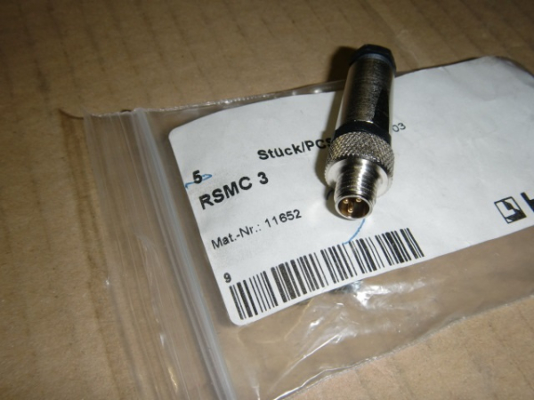 RSMC 3 Stecker M8 3polig